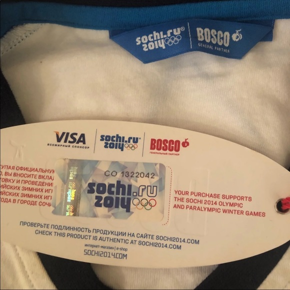NWT Sochi 2014 Olympics raglan t-shirt - Picture 8 of 8